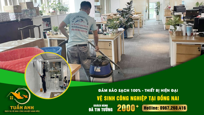 Vệ sinh công nghiệp tại Đồng Nai