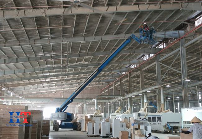 Vệ sinh nhà xưởng tại Tây Ninh